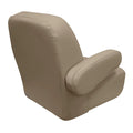 WISE 3127 MID BACK PONTOON HELM W/ FLIP UP ARM RESTS MOCHA JAVA