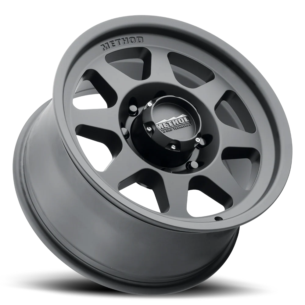 Method MR701 HD 18x9 +18mm Offset 8x6.5 130.81mm CB Matte Black Wheel