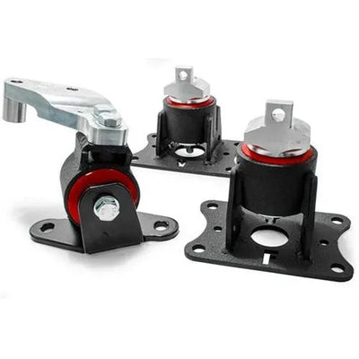 Innovative 04-08 Acura TSX K-Series Black Steel Mounts 95A Bushings