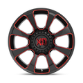 KMC Wheels auto part close-up