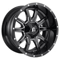 ~(39 lbs. 23X23X12)~ VANDAL 20x9 5x114.30/5x127.00 GLOSS BLACK MILLED (1 mm)