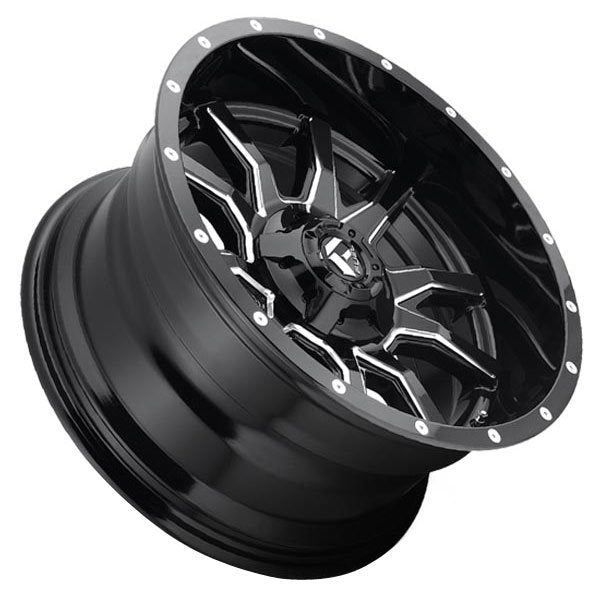 ~(39 lbs. 23X23X12)~ VANDAL 20x9 5x114.30/5x127.00 GLOSS BLACK MILLED (1 mm)