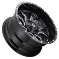 ~(39 lbs. 23X23X12)~ VANDAL 20x9 5x114.30/5x127.00 GLOSS BLACK MILLED (1 mm)
