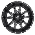 ~(39 lbs. 23X23X12)~ VANDAL 20x9 5x114.30/5x127.00 GLOSS BLACK MILLED (1 mm)