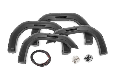 Rough Country black fender flares