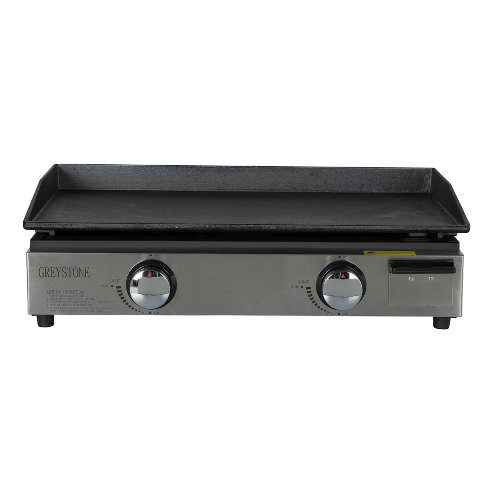 GREYSTONE 25" GRIDDLE WITH CAST IRO