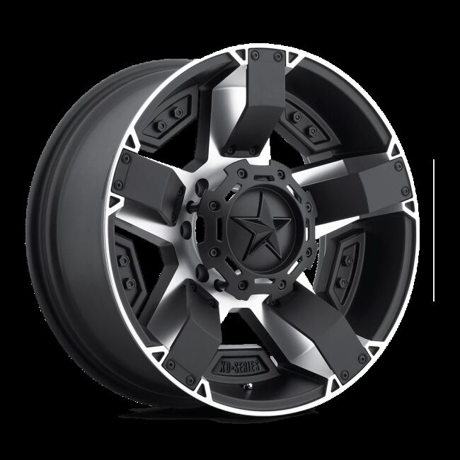 XD811 22X9.5 6X135/5.5 M-BLK MACH 35MM