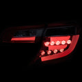 1214 CAMRY LED RED/CLEAR TAIL LIGHTS