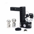 STEEL WEIGH SAFE 8IN DROP 2IN SHANK WITH TOWBALLS AND PINTLE