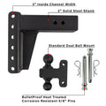 3.0" HEAVY DUTY 6" DROP/RISE