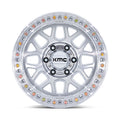 KM549 17X8.5 5X5.0 G-SLV MACH-FC 0MM