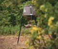 GRAVITY SYSTEM 350LB FEEDER 78IN SQUARE LEGS