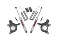 1x 23141 1x 10730BOX2 1x 10730BOX1 3 Inch Lift Kit Lift Knuckle Chevy GMC 1500 (07-13)