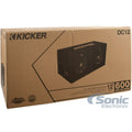 Dual Comp 12-inch (30cm) Subwoofers in Vented Enclosure 2-Ohm