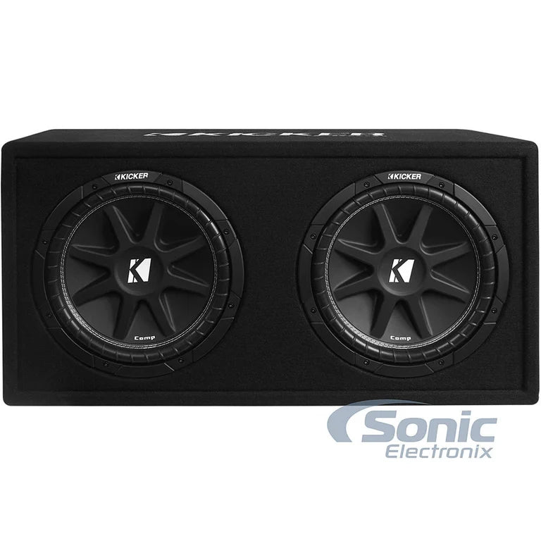 Dual Comp 12-inch (30cm) Subwoofers in Vented Enclosure 2-Ohm