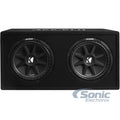 Dual Comp 12-inch (30cm) Subwoofers in Vented Enclosure 2-Ohm