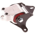 96-00 Civic Left Hand Polished Aluminum Replacement Mount For B And D Series Engines 3 Bolt Version Up to 250HP 60A Red Innovative Mounts