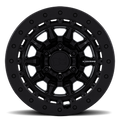 BR016 17X8.5 5X5.0 G-BLK -10MM