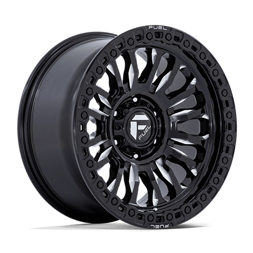 D857 17X9 8X170 G-BLK MILL 20MM
