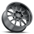 Method Raised MR802 22x9 / 6x5.5 BP / 20mm Offset / 106.25mm Bore - Double Black Milled Wheel