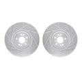 R1 Concepts Brake Rotor- D/S - Silver Fits Mercedes-Benz GL320