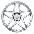Aluminum Wheels 19x8.5 Astro K15H Hyper Silver 5x114.3 Bolt Pattern 35 Offset Kansei Wheels