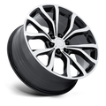 PR230 22X9.5 6X135 87 +44 G-BLK