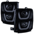 SMOKE PROJECTOR HEADLIGHT WITH LED