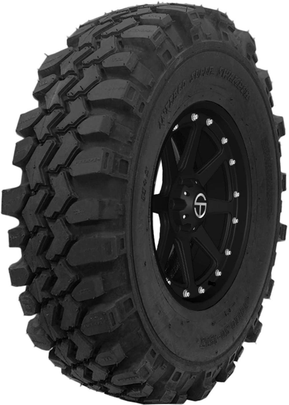 34X10.5015LT 6 PLY BLACK SIDEWALL SUPER SWAMPER LTBNYLON BIAS