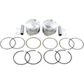 Wiseco 4 Stroke Forged Series Piston Kit, 3.507 IN Bore, 7:1 CR