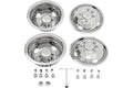 GD816 W/AML1 16IN 8LUG 4HH W/9/16IN STUD SIZE W/AIRMAX DOTLINER SIMULATOR SET