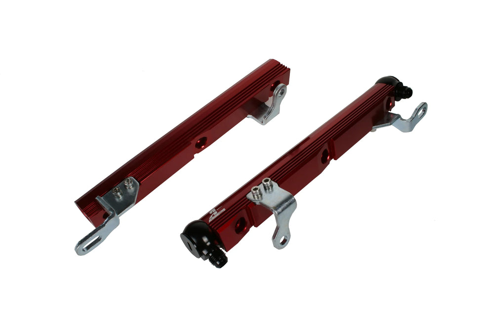 Fuel Rails 96-07 GM 3.8L Supercharged L67 L32 Black