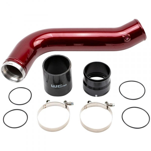 Passenger Side 3.5 in. Intercooler Pipe 20-24 Duramax L5P Candy Blue