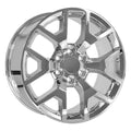 20 IN REPLICA WHEEL CV92 FITS GMC SIERRA RIM 20X9 CHROME WHEEL