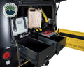 Overland Vehicle Systems Cargo Box With Slide Out Drawer - Black Powder Coat