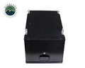 Overland Vehicle Systems Cargo Box With Slide Out Drawer - Black Powder Coat