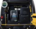 Overland Vehicle Systems Cargo Box With Slide Out Drawer - Black Powder Coat
