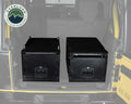 Overland Vehicle Systems Cargo Box With Slide Out Drawer - Black Powder Coat