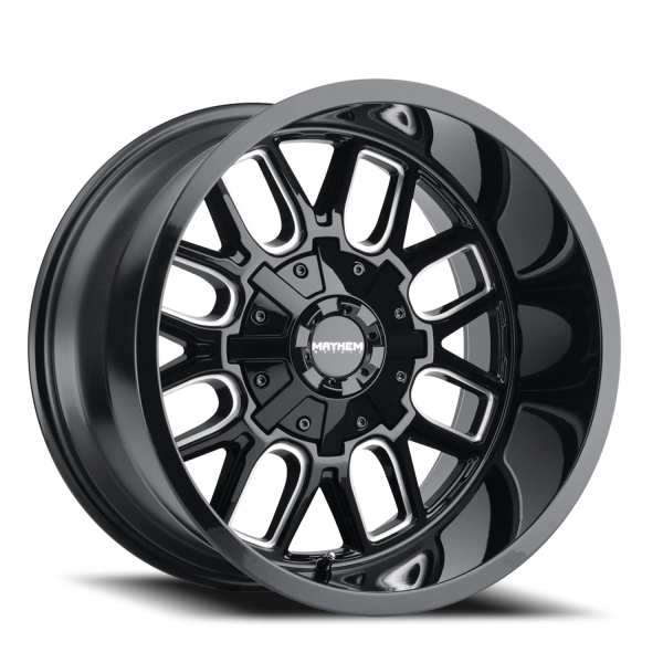 COGENT (8107) GLOSS BLK/MILLED SPOK