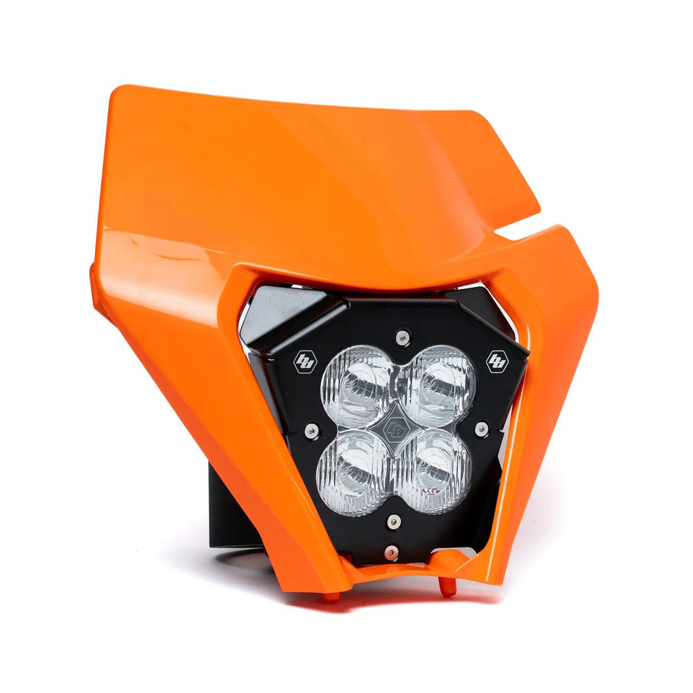 Baja Designs 2020+ KTM XL40 LED Headlight Kit w/Shell Trail Lens - Clear