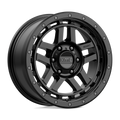 KMC Wheels black auto part