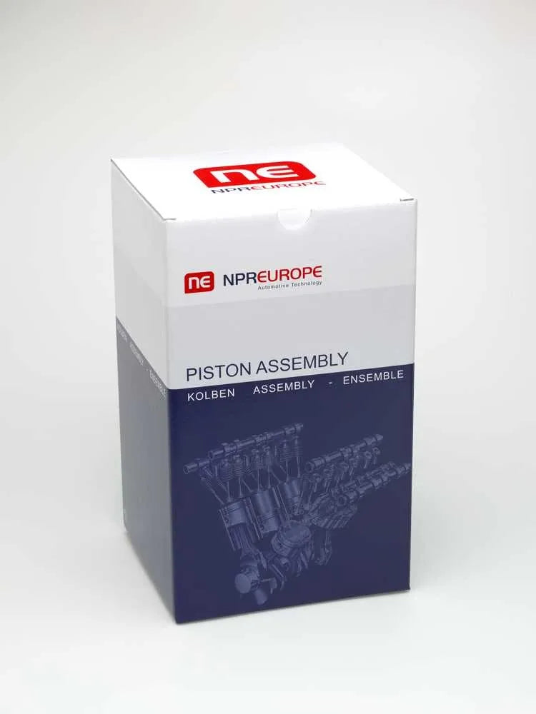 PISTON WITH RINGS