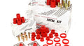 Suspension Bushing Kit, Polyurethane, Red; 84-01 Jeep Cherokee XJ