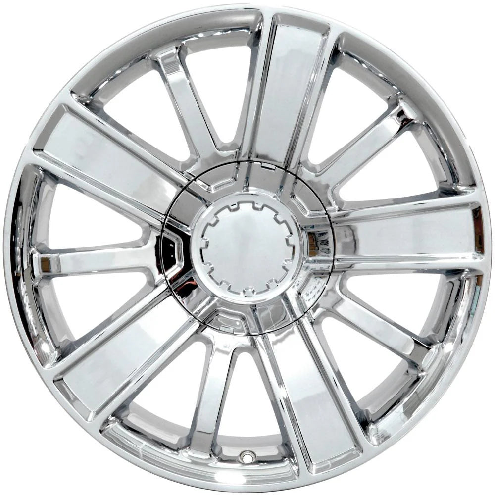 20 IN REPLICA WHEEL CV77 FITS CHEVROLET RIM 20X9 CHROME WHEEL