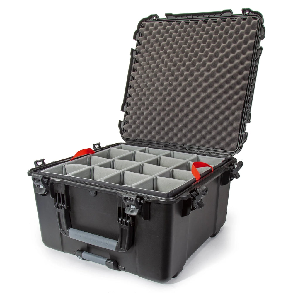 NANUK 970 WATERPROOF HARD CASEBLACK INTERIOR: 24 X 24 X 14.15IN