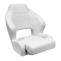 WISE 3338 BAJA XL BUCKET SEAT W/ FLIP UP BOLSTER WHITE