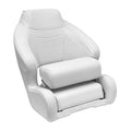 WISE 3338 BAJA XL BUCKET SEAT W/ FLIP UP BOLSTER WHITE