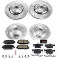 Power Stop 17-19 Honda Civic Front & Rear Z23 Evolution Sport Brake Kit