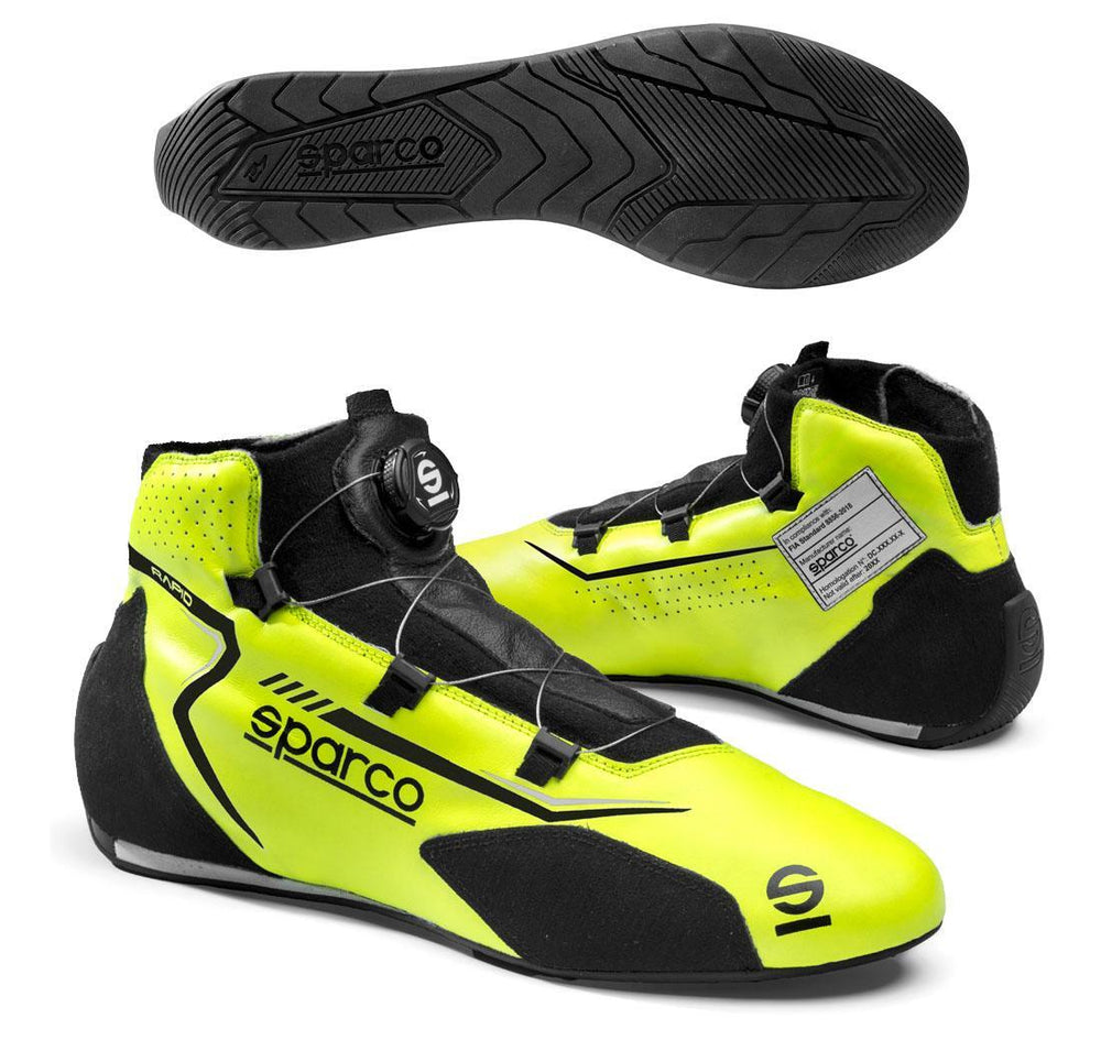 Sparco Shoe Rapid YEL/BLK - 44