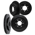 DFC 07-18 Dodge Sprinter 3500 Front & Rear Drilled & Slotted Silver Rotors